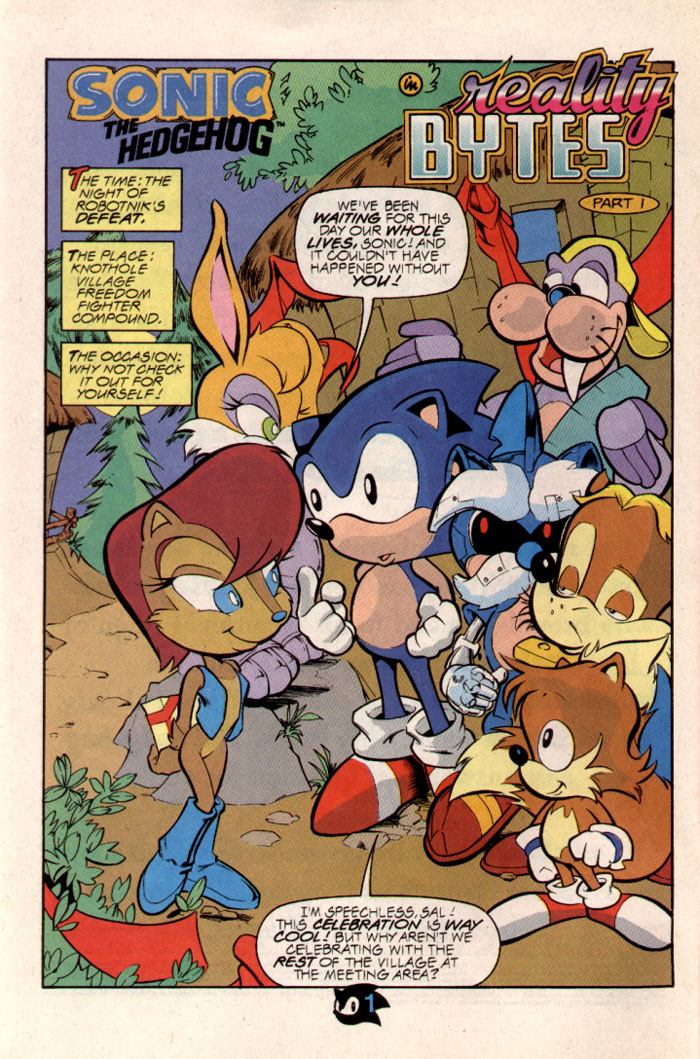 Sonic - Archie Adventure Series October 1997 Page 2